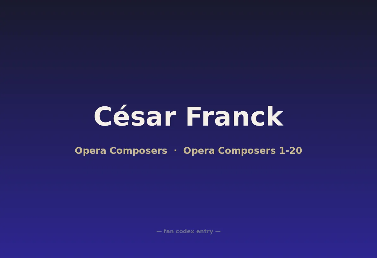 César Franck